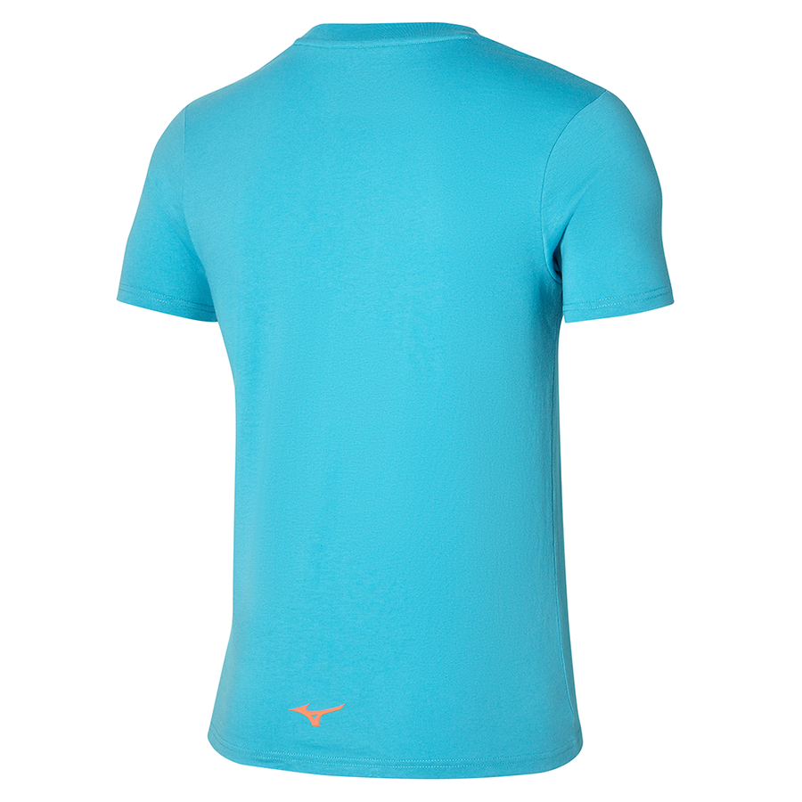 Mizuno Athletics RB Tee Maui Blue
